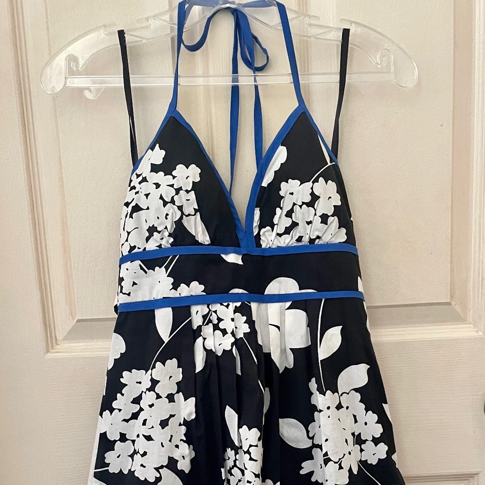 Summer Halter Floral Sundress